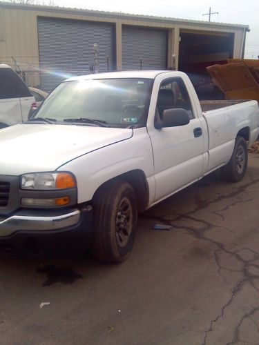 2006 gmc sierra 1500 sl standard cab pickup 2-door 4.3l