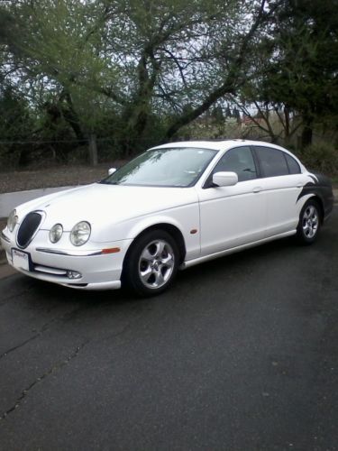 2001 jaguar s-type base sedan 4-door 3.0l (gps inside!)(leather)(wood)(artpiece)