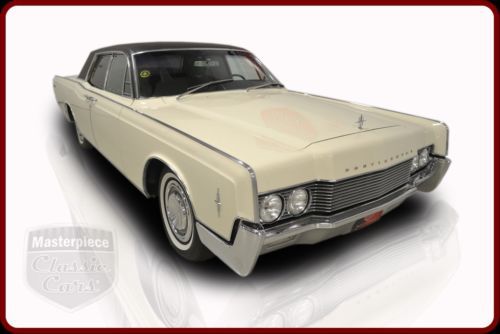 66 lincoln continental 462ci-4v c-6 automatic original arctic white/black top