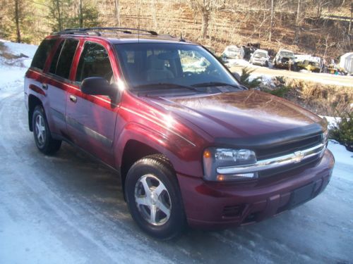 No reserve 2005 chevrolet trailblazer 4x4 ls sport utility 4-door 4.2l nice