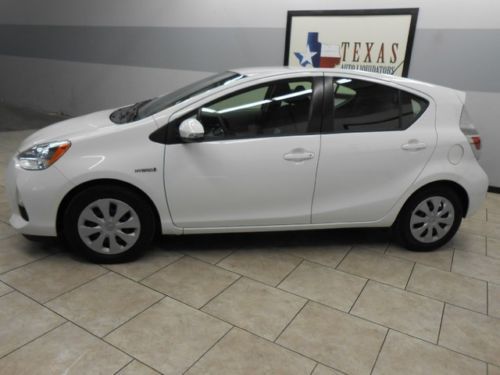 2012 toyota prius c hybrid factory warranty we finance carfax texas