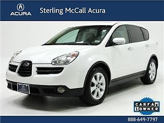 2007 subaru b9 tribeca awd suv ltd navi snrf lthr third row rear dvd ent laoded!