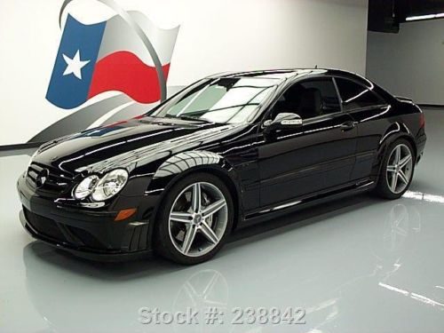 2008 mercedes-benz clk63 amg black series 500hp nav 17k texas direct auto