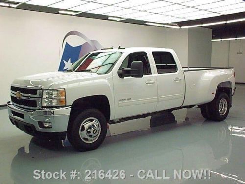 2012 chevy silverado 3500hd ltz crew 4x4 diesel drw 36k texas direct auto