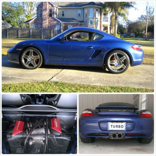 2006 porsche cayman s with tpc stage 2 intercooled turbo - 420 horsepower