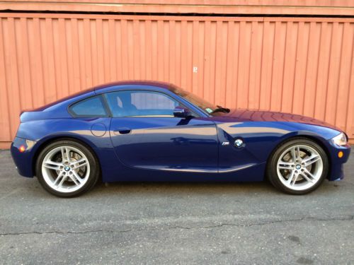 2007 bmw z4 m coupe coupe 2-door 3.2l s54 rare low 3k miles