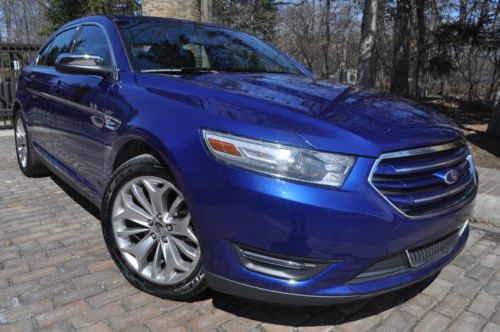 2014 taurus ltd.no reserve.leather/navi/camera/sensors/19s/sync/htd/cooled seats