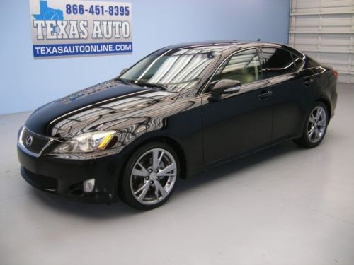 We finance!!!  2010 lexus is 250 sport roof paddles leather bluetooth texas auto