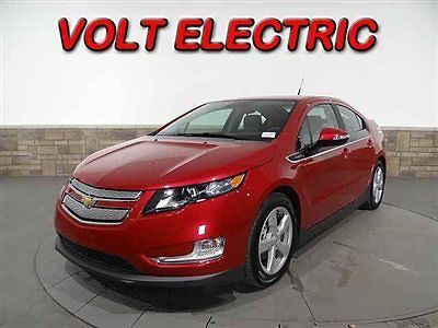 Base chevrolet volt sedan new automatic 1.4l 4 cyl engine crystal red tintcoat