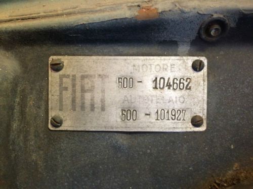 1947 FIAT 500A TOPOLINO CABRIOLET, US $9,250.00, image 24