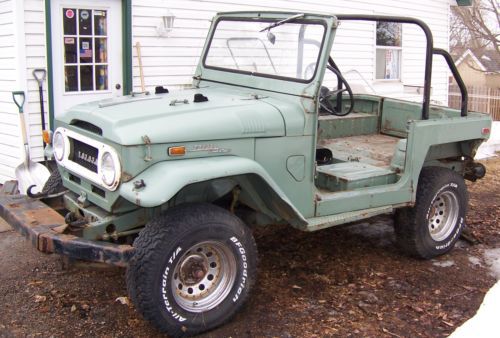 1971 Toyota Land Cruiser FJ 40 Landcruiser Project Truck 4X4 fj40 Original Six, US $2,500.00, image 2
