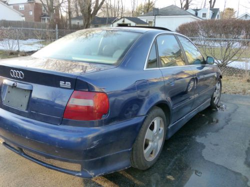 1998 audi a4 quattro base sedan 4-door 2.8l project
