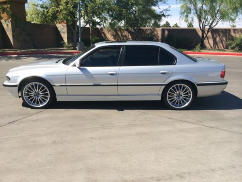 2001 bmw 740il  122,854 miles no reserve