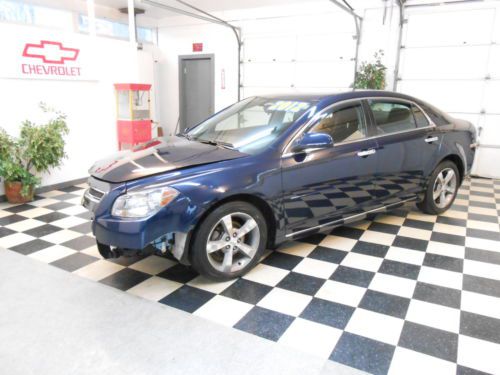 2012 chevrolet malibu lt 27k no reserve salvage rebuildable damaged