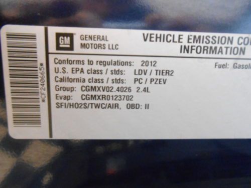 2012 Chevrolet Malibu LT 27K NO RESERVE Salvage Rebuildable Damaged, image 29