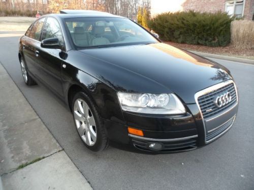 No reserve,2007 audi a6 3.2 quattro,navigation, back up camera,xenons,htd. seats