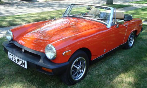 1976 mg midget mk iv convertible 2-door 1.5l