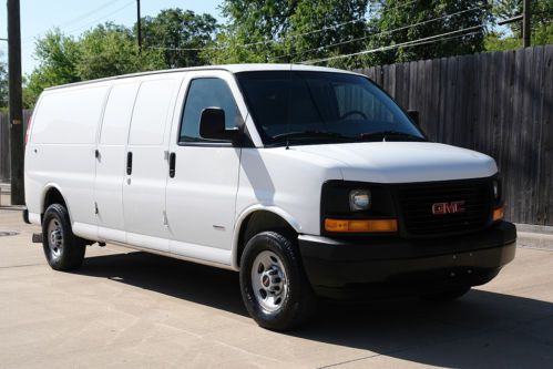 07 gmc savana g3500, extended cargo, 6.6l duramax diesel, dpf delete, one-owner