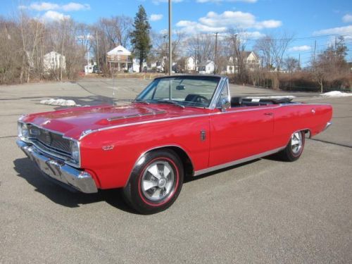 1967 dodge dart gt conv. 273 v8 4 spd. fact a/c