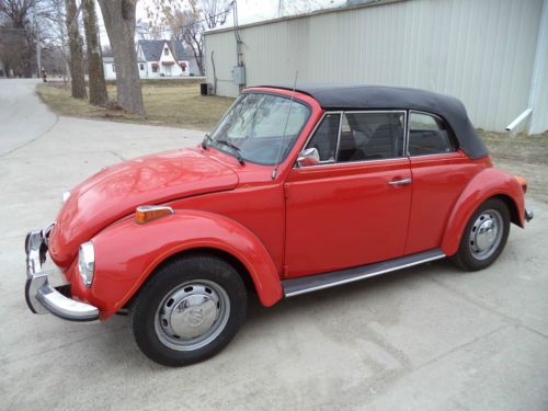 1973 vw beetle convertible