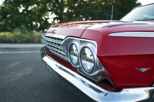 1962 Chevrolet Impala 283 V8 Auto Coupe RED Power Windows Steering Brakes L@@K, US $12,650.00, image 4