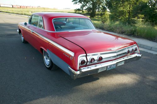 1962 Chevrolet Impala 283 V8 Auto Coupe RED Power Windows Steering Brakes L@@K, US $12,650.00, image 6