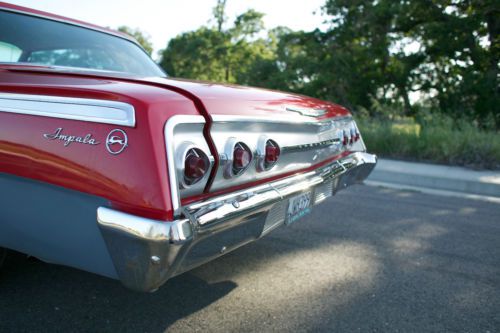 1962 Chevrolet Impala 283 V8 Auto Coupe RED Power Windows Steering Brakes L@@K, US $12,650.00, image 7