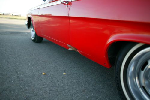 1962 Chevrolet Impala 283 V8 Auto Coupe RED Power Windows Steering Brakes L@@K, US $12,650.00, image 8