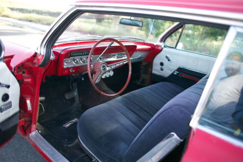 1962 Chevrolet Impala 283 V8 Auto Coupe RED Power Windows Steering Brakes L@@K, US $12,650.00, image 10