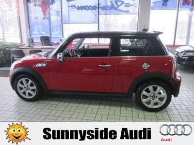 2008 mini cooper s red 6-speed manual 57k cold weather pkg sunroof clean!!!