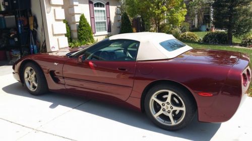 2003 corvette convertible, 50th aniv. model