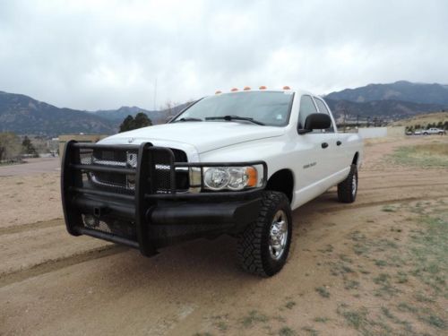 2004 dodge ram 2500 4dr quad cab 4wd