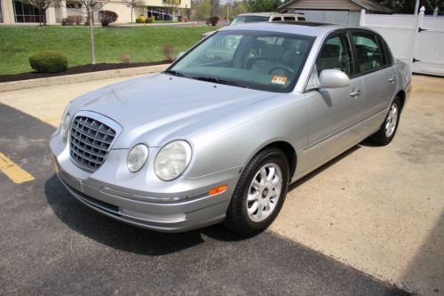 05 kia amanti leather sunroof alloy wheels carfax 1 owner 28,400 miles