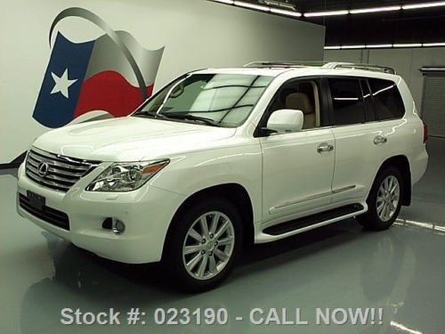 2009 lexus lx570 4x4 8-pass sunroof nav rear cam 30k mi texas direct auto