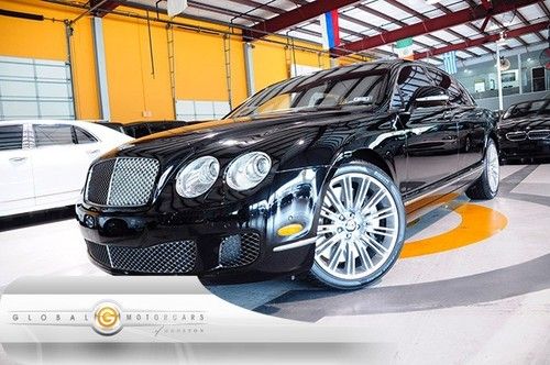 11 bentley continental flying spur speed awd nav pdc cam keyless f/r-massage-sts