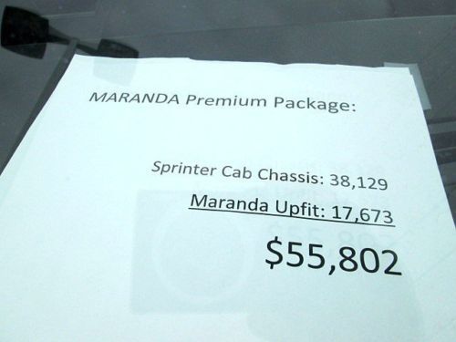 2013 MERCEDES-BENZ SPRINTER 3500 144" MIRANDA BODY UP FIT CAB CHASSIS TOOL BOXES, US $55,802.00, image 19