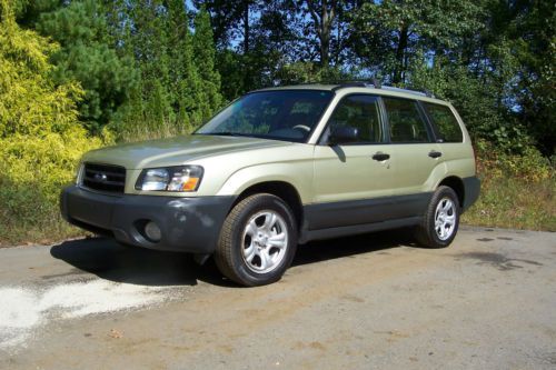 2003 subaru forester x wagon 4-door 2.5l