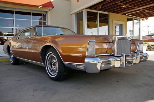 1973 lincoln continental mark iv, 1-owner, original paint, fantastic condition!