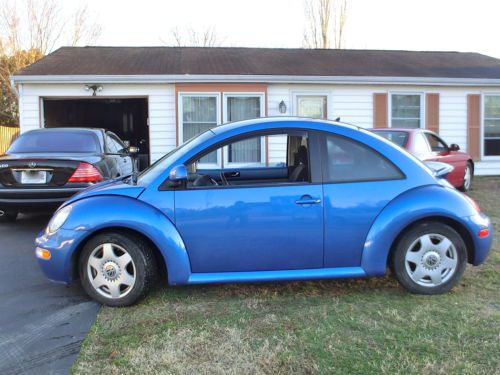 1998 volkswagen beetle diesel tdi 1.9 super clean nice blue car !!! not jetta