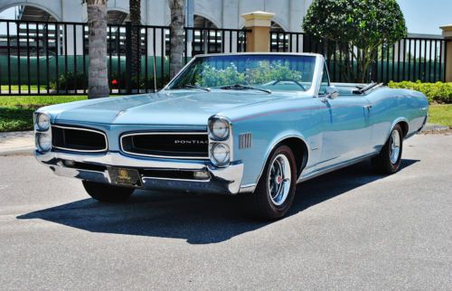Thr best ther is loaded 66 pontiac lemans convertible looks like gto factory a/c