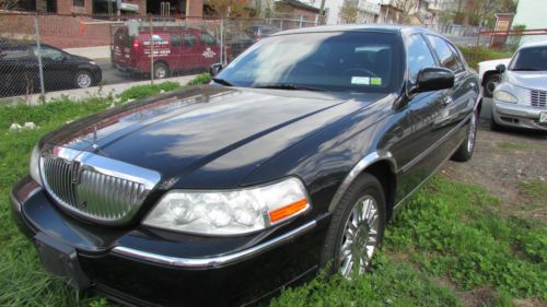 2006 lincoln town car  l-series black