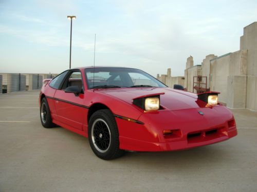 1988 pontiac fiero gt