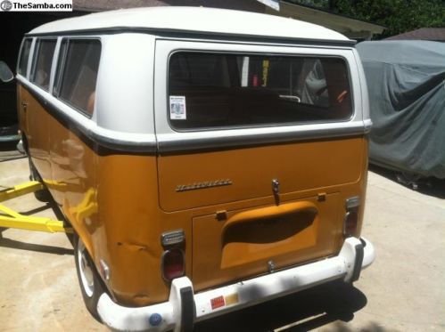1971 Volkswagen Deluxe Bus Original Sundial Camper, image 4