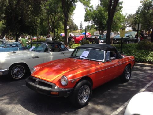 1979 mgb convertible  summer fun!!