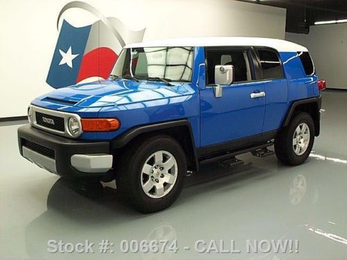 2008 toyota fj cruiser auto side steps alloy wheels 84k texas direct auto