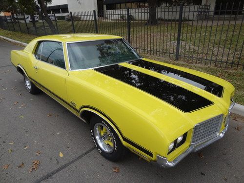 1972 oldsmobile cutlass 442 custom matching #s rocket 350 collector classic olds