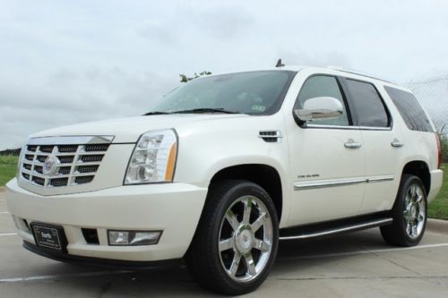 2008 cadilac escalade , white diamond , carfx cert , loaded , local trade in