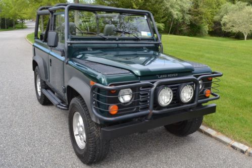 1997 land rover defender 90 base sport utility 2-door 4.0l