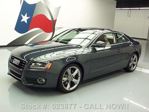 2008 audi a5 quattro coupe awd 6-spd sunroof nav 54k mi texas direct auto