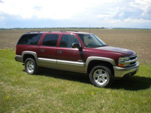 2000 chevy suburban 1500 4x4 5.3 auto cloth sharp chevrolet gmc suv